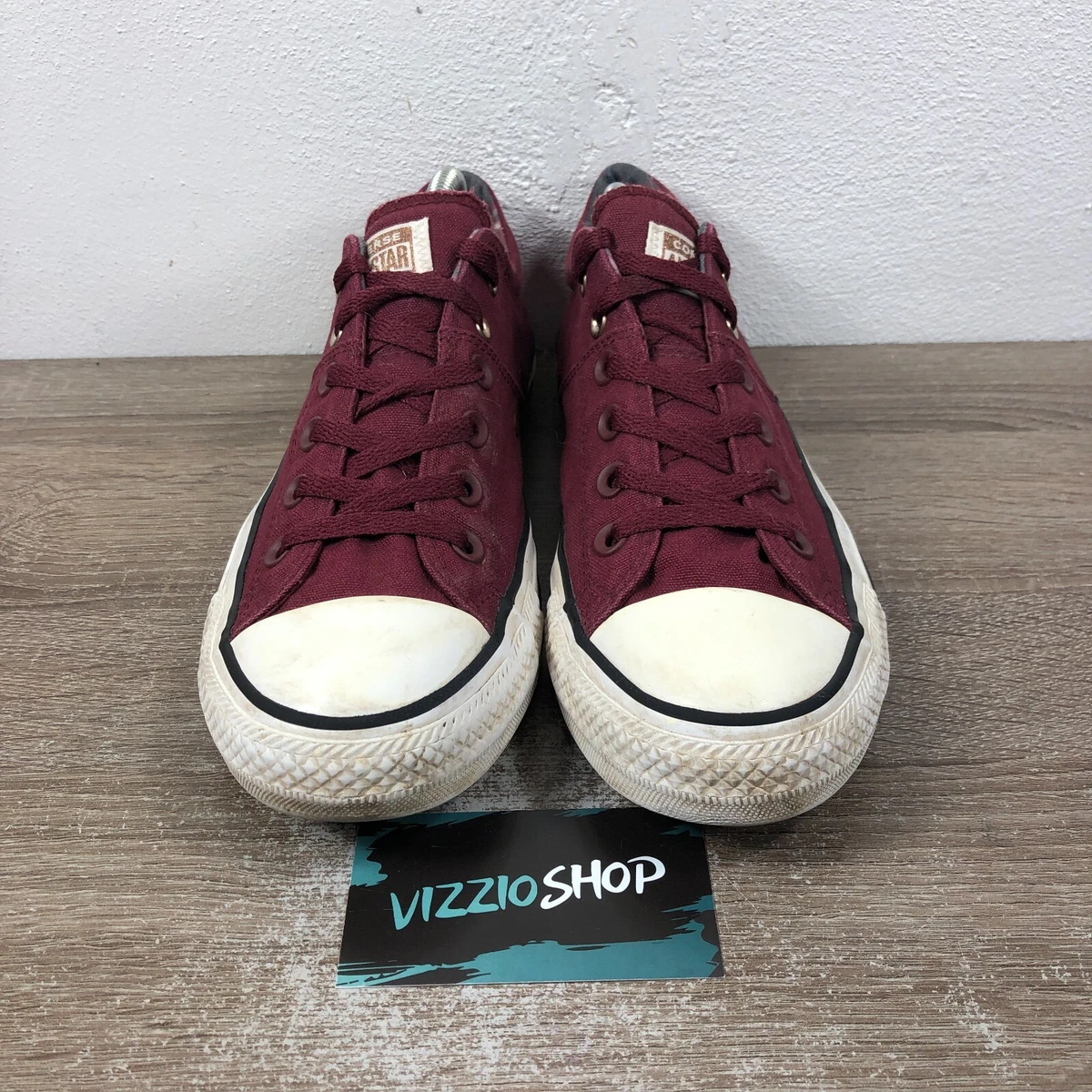 Converse CT All Star Madison Low Red Lace Up Sneakers Women s 10