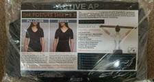Women AlignMed Posture Correcting Shirt 2.0 Neuroband Technology Black XL XLarge