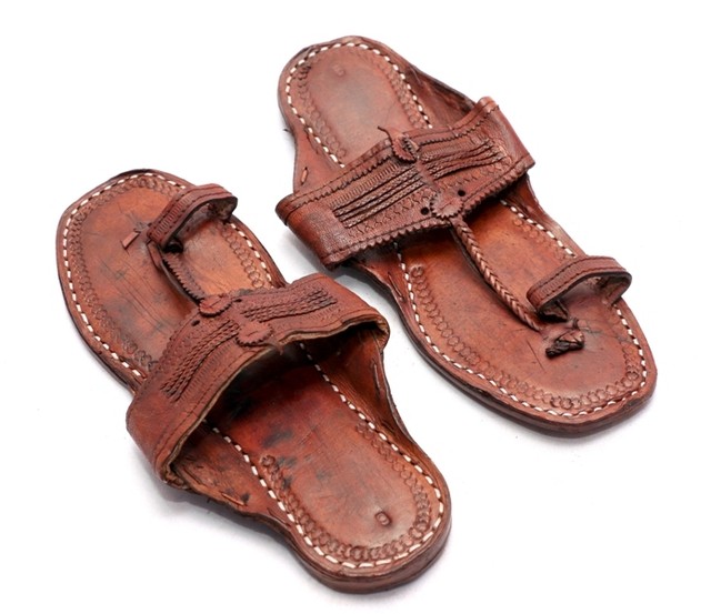 HANDMADE SANDAL US 11 MEN ANTIQUE LOOK INDIAN BOHO HIPPIE LEATHER SLIPPER eBay
