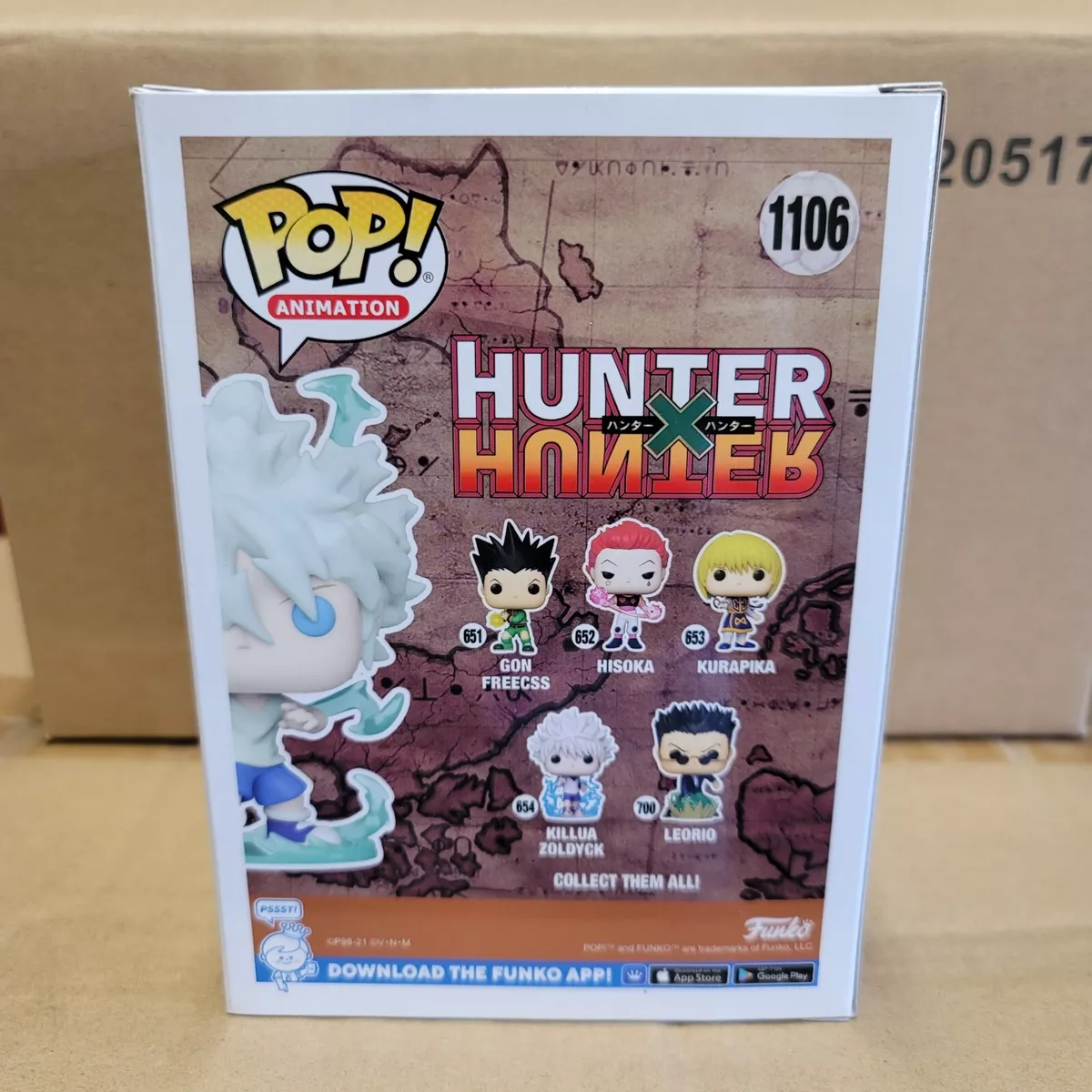 Funko POP! Killua Zoldyck Godspeed Hunter X Hunter #1106 [AAA Anime]