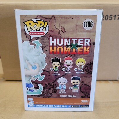 FUNKO POP HUNTER X HUNTER KILLUA ZOLDYCK GODSPEED #1106 FIGURE AAA