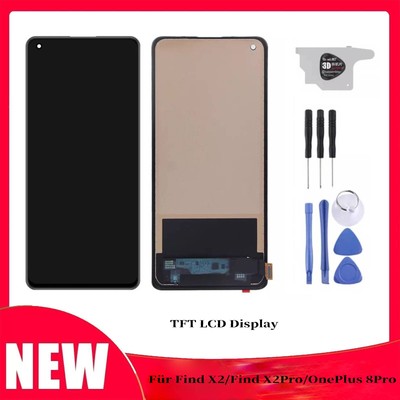 TFT LCD Display Touch Screen Digitizer Für Find X2/ Find X2 Pro/ OnePlus 8 Pro