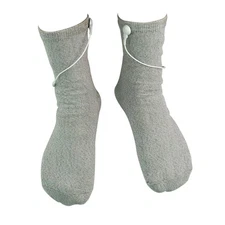 10 pairs Electrode Conductive Socks For TENS UNIT Pain Relief Massage Socks 