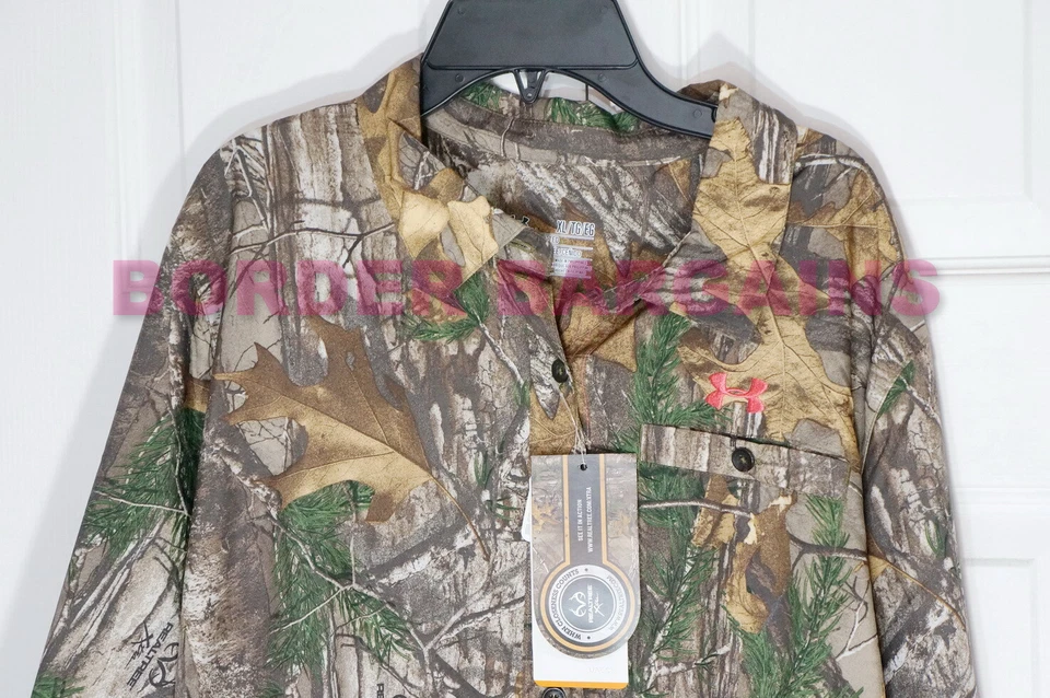 FRE FAST SH! BRAND NEW! Women's Under Armour Heat Gear Long Sleeve HUNTING Shirt - Image 2 of 4