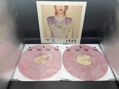 Taylor Swift 1989 RSD Vinyl Exclusive Numbered Limited Pink