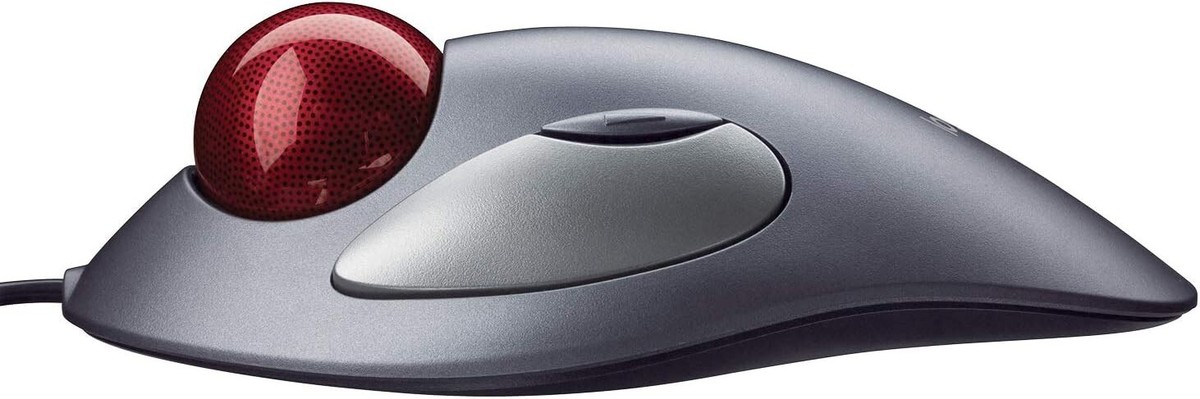 Logitech Trackman Marble Trackball – Wired USB Ergonomic