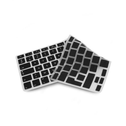 System-S Silicone Keyboard Protection Keyboard Cover Azerty French Keyboard - Bild 2 von 3