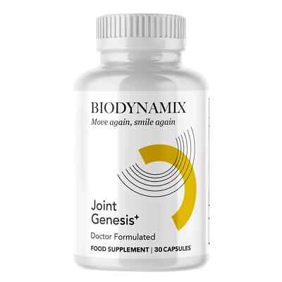 Joint Genesis BioDynamix Joint Support: Boost Flexibility & Comfort 30 Capsules