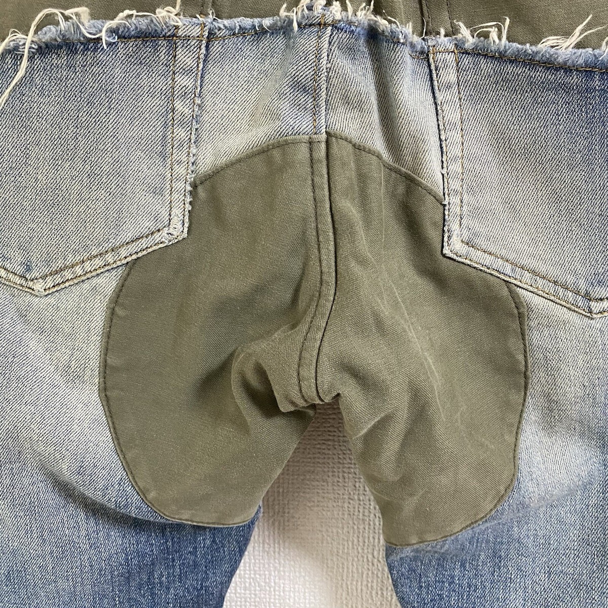 John UNDERCOVER / ボトム/1/コットン/WHT/JUV4505-2 John UNDERCOVER Army Denim Pants Jeans SIZE:3 JUR4502-1 JUN