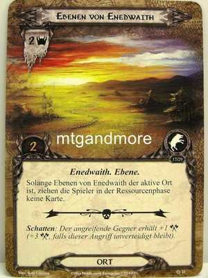 Lord of the Rings LCG  - 1x Ebenen von Enedwaith  #021 - Die Dunland-Falle