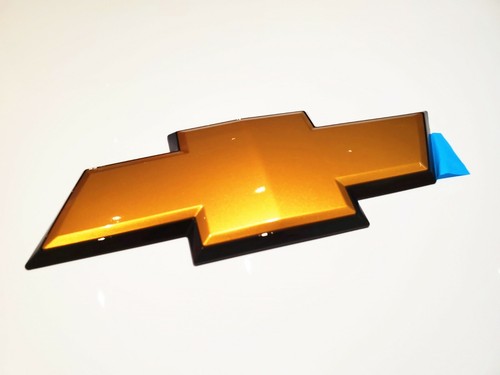 Bowtie Emblem Badge Gold Black 2007-13 Silverado Sierra Avalanche - Foto 13