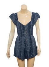 Urban Outfitters Kimchi Blue Ashley Romper S Women's Casual Printed NEW 15998