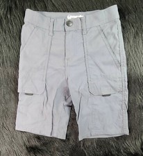 Boys Wrangler Outdoor Series Cargo Shorts Gray Nylon/Spandex SZ8