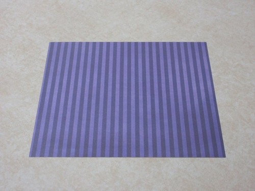 SALE!! 8" x 8" RECOLLECTIONS PAPER - ASSORTED STRIPED PRINTS - 12 SHEETS - Picture 5 of 12