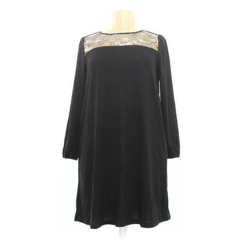 lane bryant black sequin dress NWT NEW $70 LANE BRYANT 14/16 BLACK EMBROID SEQUIN BODICE DRESS 48