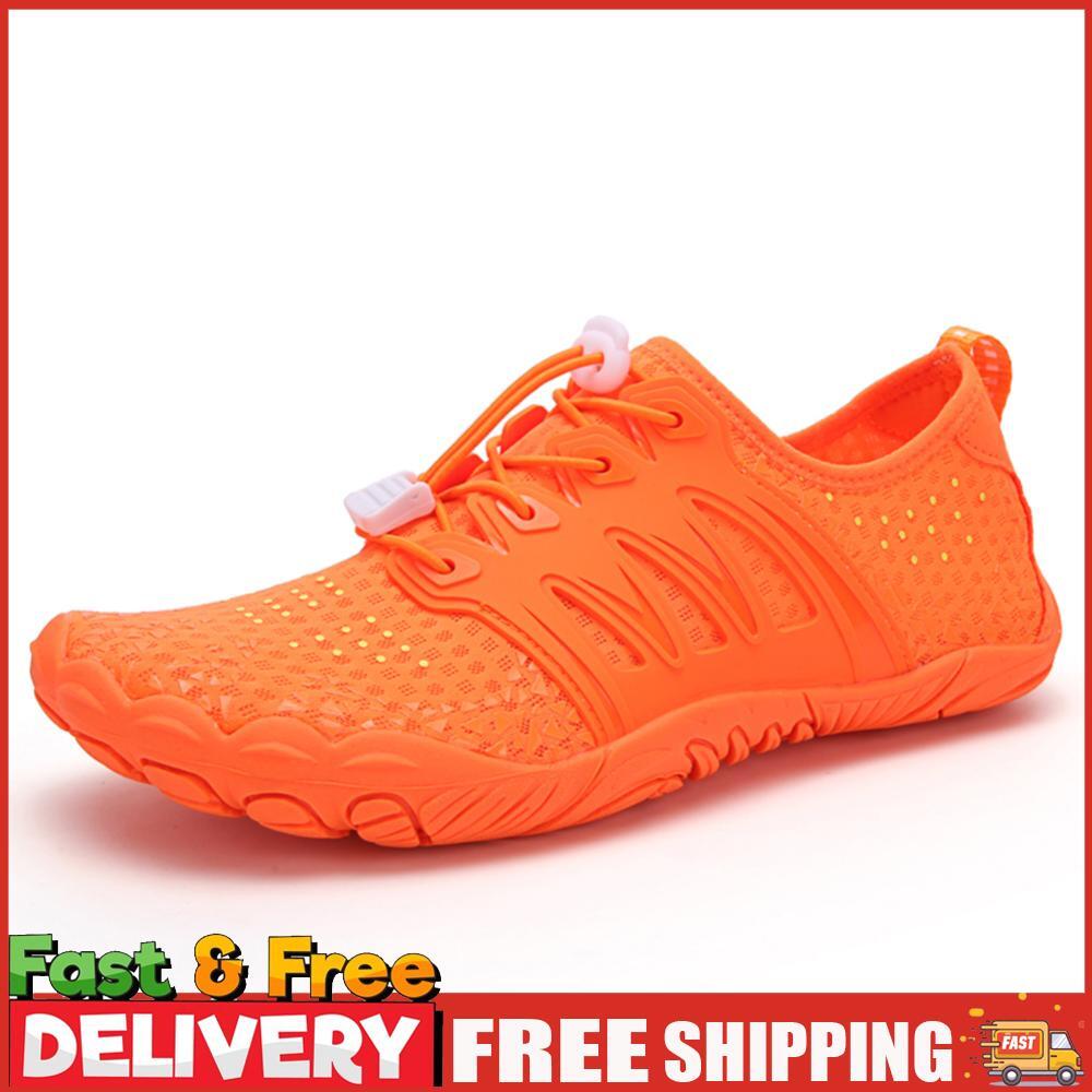 SAOLA Sneakers Fitness Traspiranti Leggere Sneakers Fitness Calzature (Arancione 40)