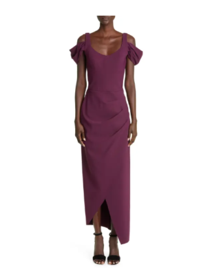 chiara boni purple dress Women Size 42 ( 6 US) Chiara Boni La Petite Robe Purple Sheath Dress