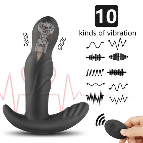 Male-Prostate-Massager-P-spot-Anal-Butt-Plugs-Vibrator-Dildo-Sex-Toy-for-Men - Picture 2 of 9