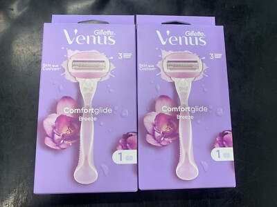 2 x Gillette Venus Comfort glide Breeze Damenrasierer