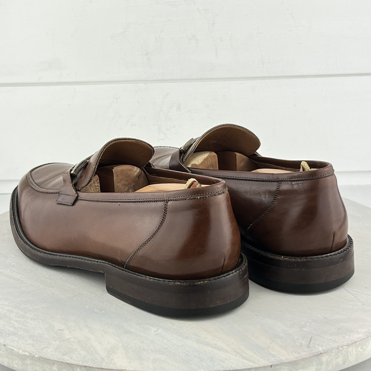 Floresheim Imperial Moc Toe Bit Brown Loafer Men Shoes Size  display picture 2