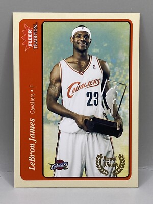 LOEFFロエフレモンジャガードポーチ　UNITEDARROWS　 STORY LeBron James Fleer Tradition Award Winner 04-05 Basketball Card