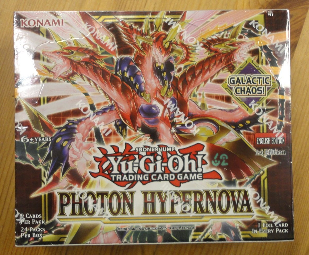 遊戯王【BOX】DARK WING BLAST/PHOTON HYPERNOVA Amazon.com: Yu-Gi-Oh! Photon Hypernova Booster Box : Toys