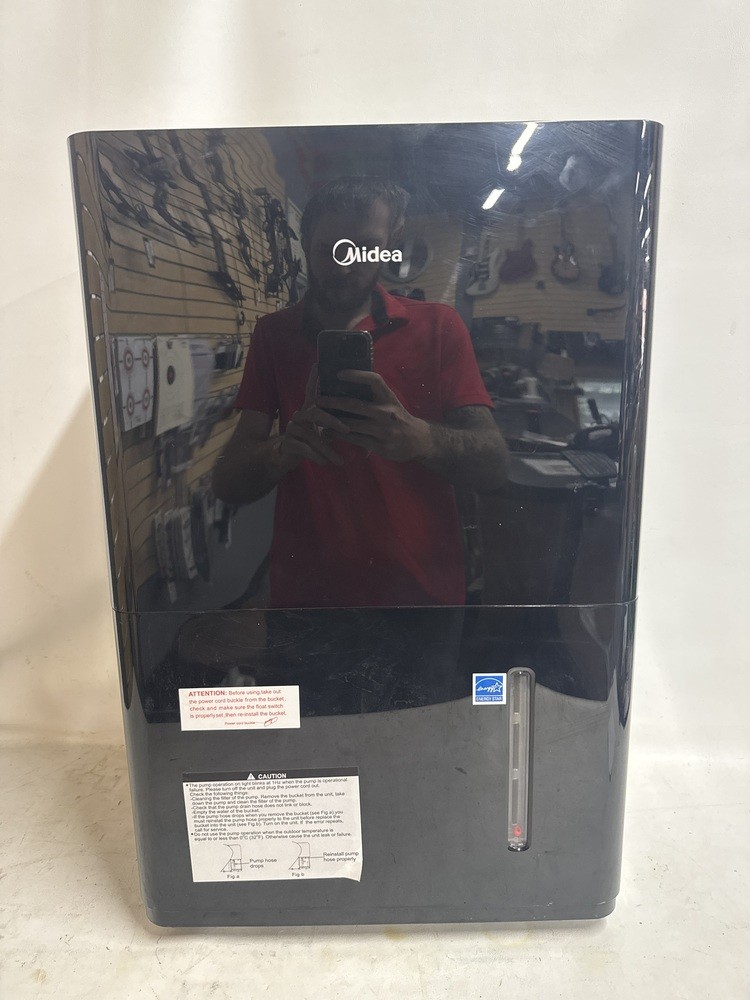 MIDEA MAD50PS1WBL 50-Pint Smart Dehumidifier