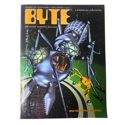 Byte Magazine November 1980 Vol 5 No. 11 High-Resolution Graphic 