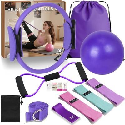 Ultimate Women s Pilates Workout Kit - 9 Essential Tools for Beginners to Pros