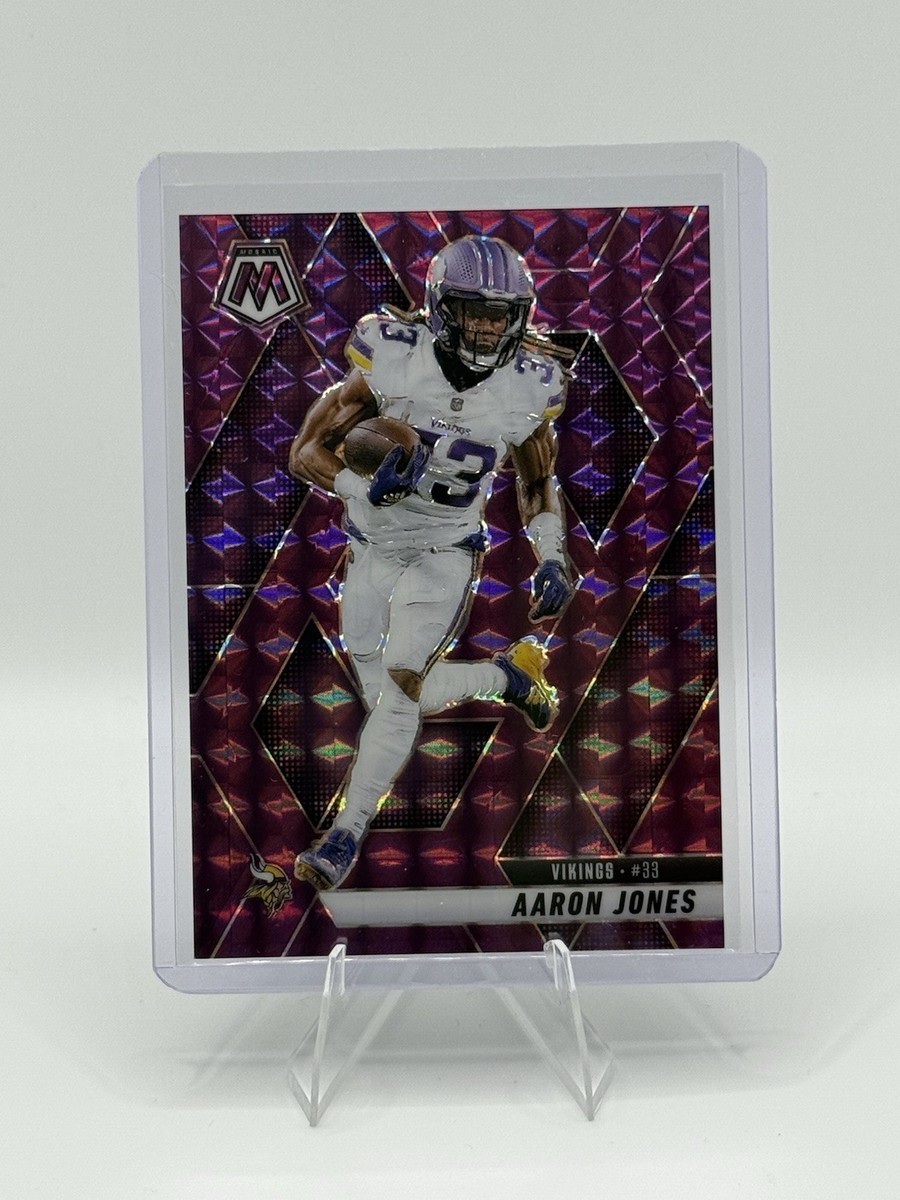 2025 Panini Mosaic - Aaron Jones #128 Purple Mosaic /49 | eBay