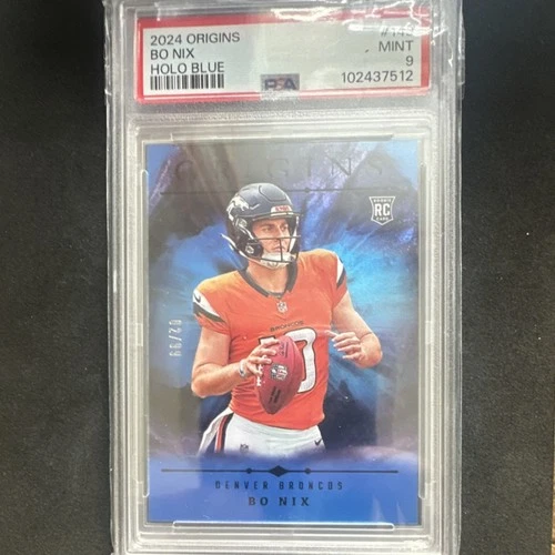 New Listing2024 Panini Origins - Rookies Bo Nix #149 Blue /99 (RC)