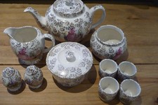 VINTAGE SADLER LADY PINKIE BREAKFAST SET