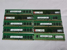 Lot of 10 Mixed Brand SK Hynix / Samsung/Kingston 4GB 1Rx8 PC4 DDR4 RAM
