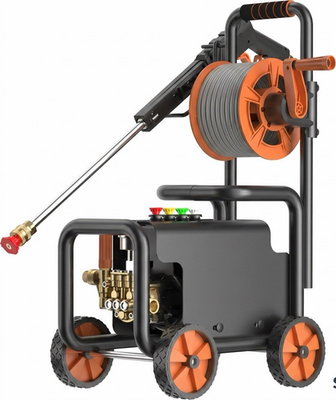 #ad Softcase 2200W Corded Cold Water Pressure Washer Hose Reel Wheeled Hose Gun $225.99