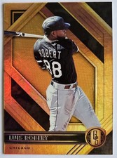 2021 Panini Chronicles Gold Standard Luis Robert #14 Chicago White Sox Baseball 
