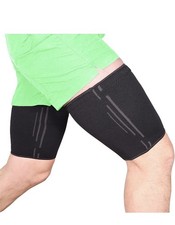 Thigh Compression Sleeve  Brace for Pain Relief. Non Slip. SZ XL