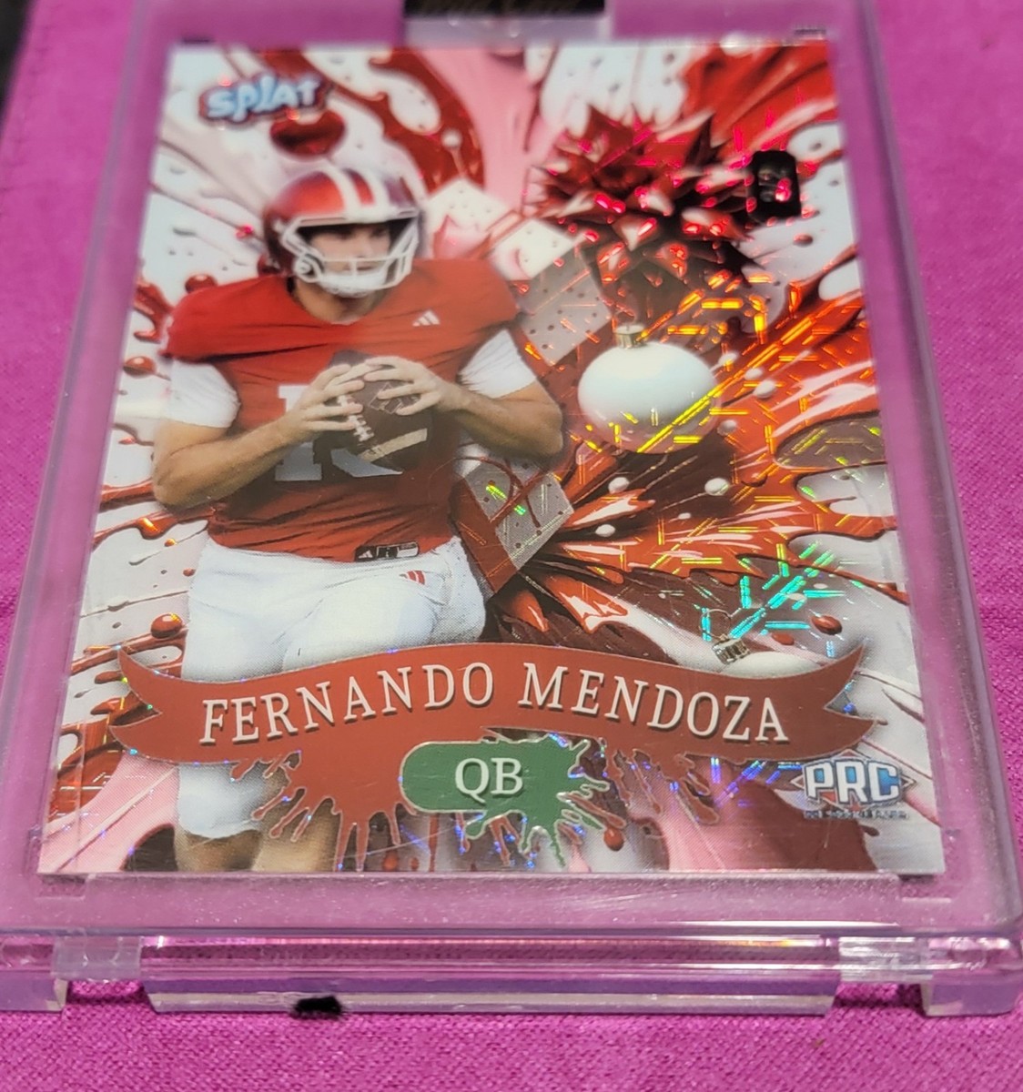 Fernando Mendoza Holiday WC Splat *2/2* | eBay