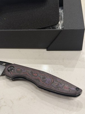 KANSEPT HALIDE | LINER LOCK | PURPLE HAZE FATCARBON | 3.2