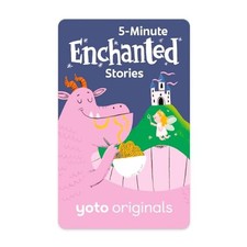 Yoto 5-Minute Enchanted Stories   Kids Audio Card for Use with Player  Mini All