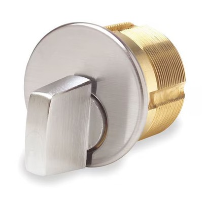 Kaba Ilco 7161Tk2-26D Lockset Cylinder, Satin Chrome, 0 Pins