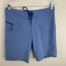 Vineyard Vines Board Shorts Mens 30 (Actual 32) Blue Tie String Polyester