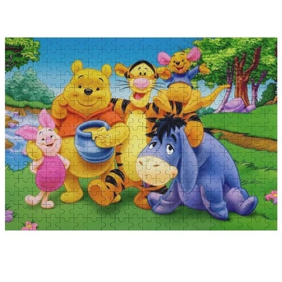 MARKENLOS Winnie the Pooh Puzzle 35/70/120/200/300/500/1000 Teile Geschenk für Kinder