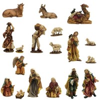 Krippenfiguren Set 18-Teilig FüR 11 Cm Figuren Aus Polyresin
