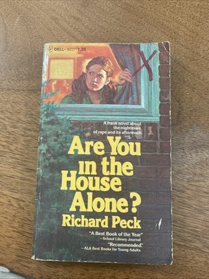 Are You In The House Alone? Vintage Young Adult Novel 1977