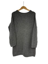 La Maille Sezane Tunic Sweater Gray Grey Baby Alpaca Blend Soft Womens Small