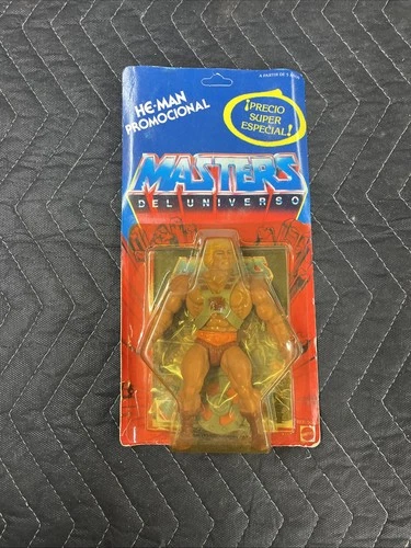 MOTU, He-Man, Spanish Promocional, Masters of the Universe, Read  Description