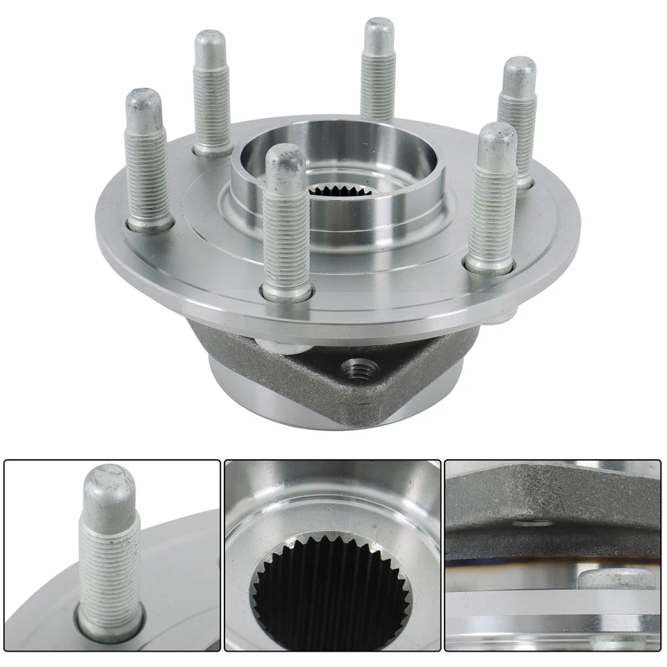 Conjunto de cojinete de cubo de rueda delantera con ABS 513277 para GMC Acadia Buick Enclave 2007-16 Foto 4 de 4