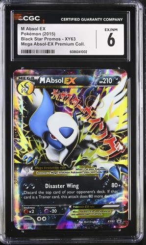 M Absol-EX graded CGC 6 for sale on eBay