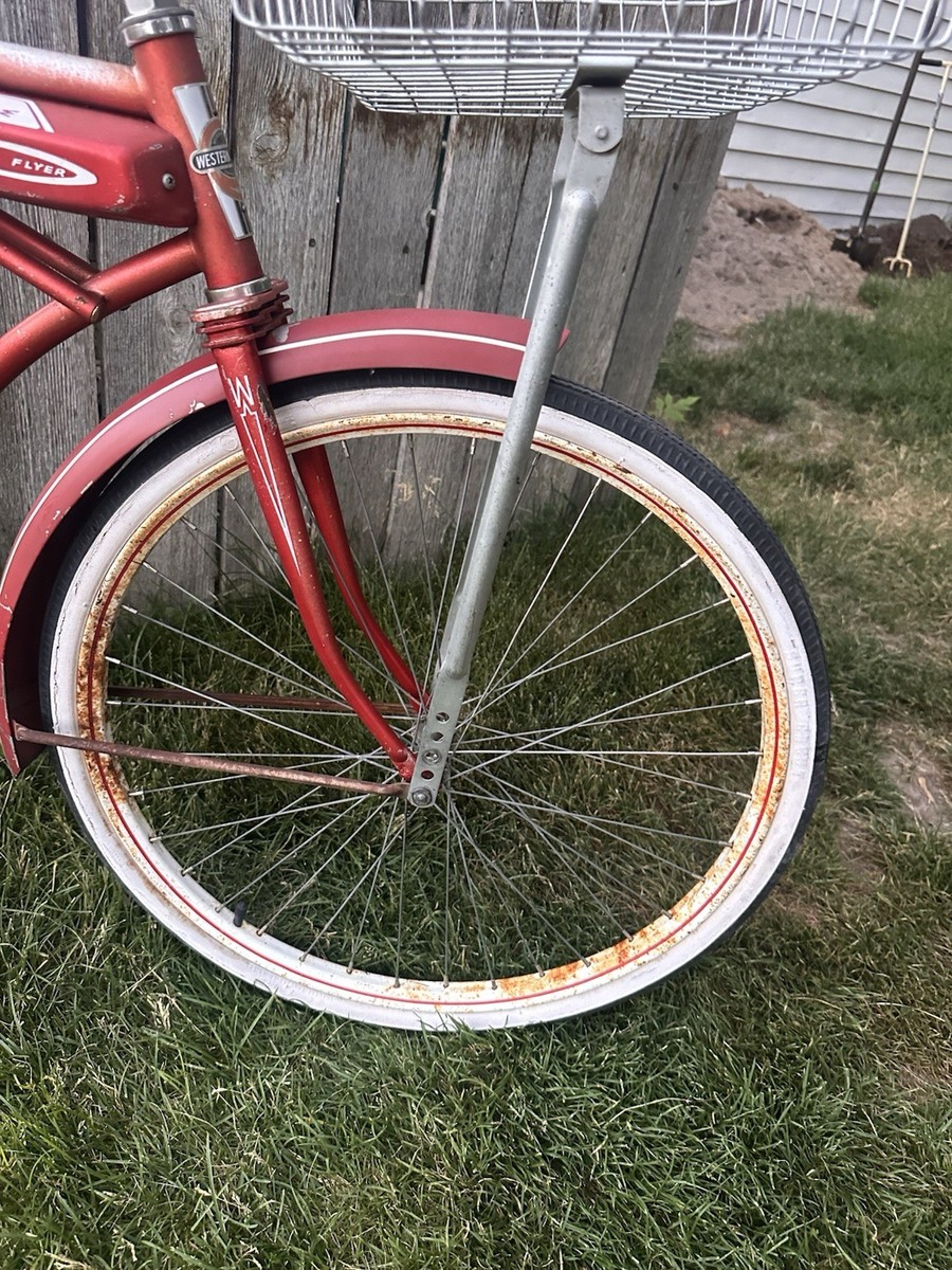 1950's WESTERN FLYER BICYCLE Original vintage MEN'S 26