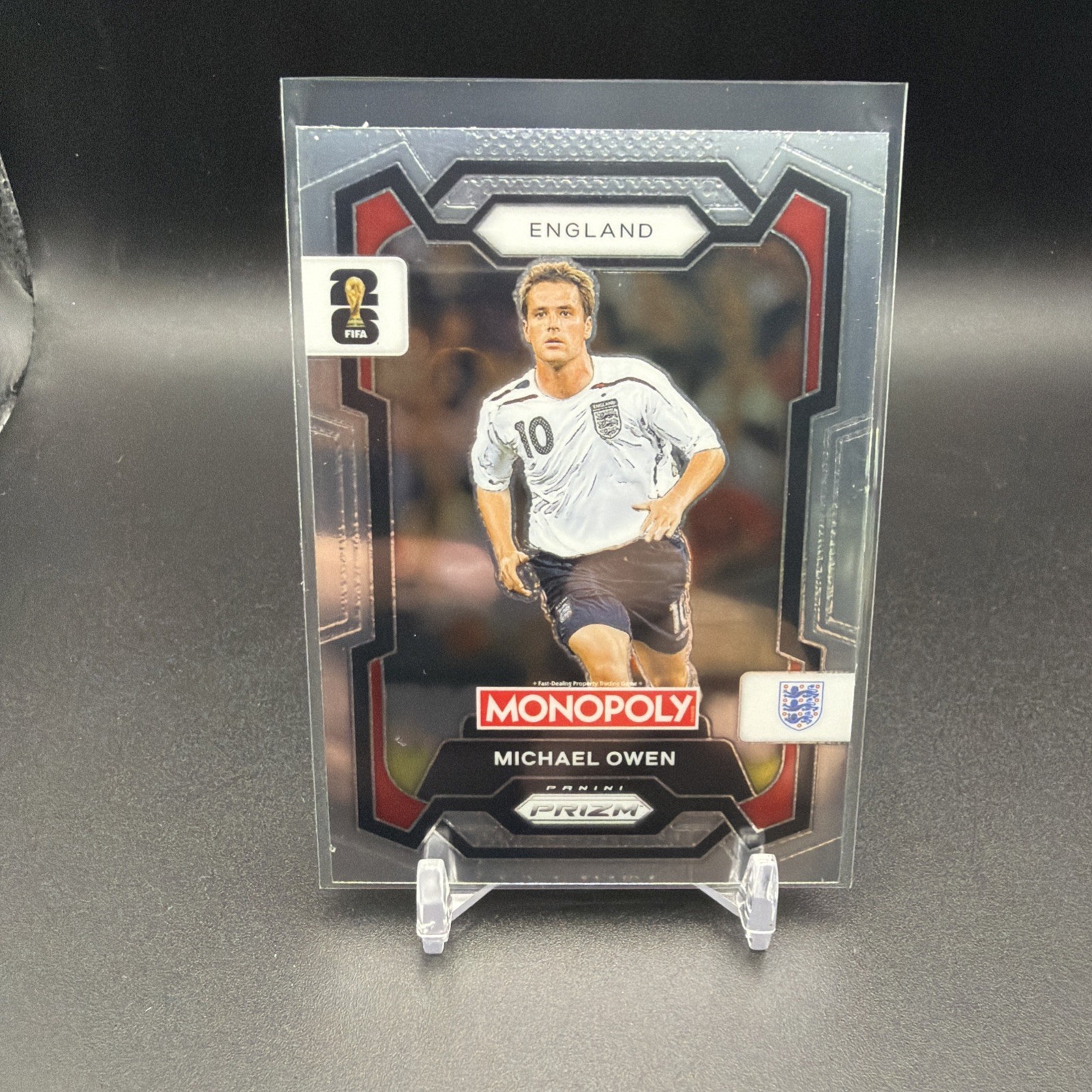 Michael Owen 2026 Panini Prizm Monopoly FIFA World Cup #26 Base England